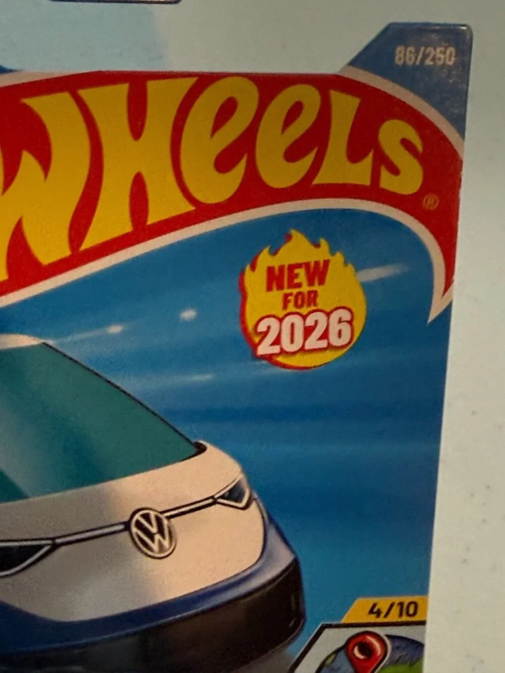 Hot Wheels 2026 VW ID. Buzz Bomb HW Euro 4/10 86/250